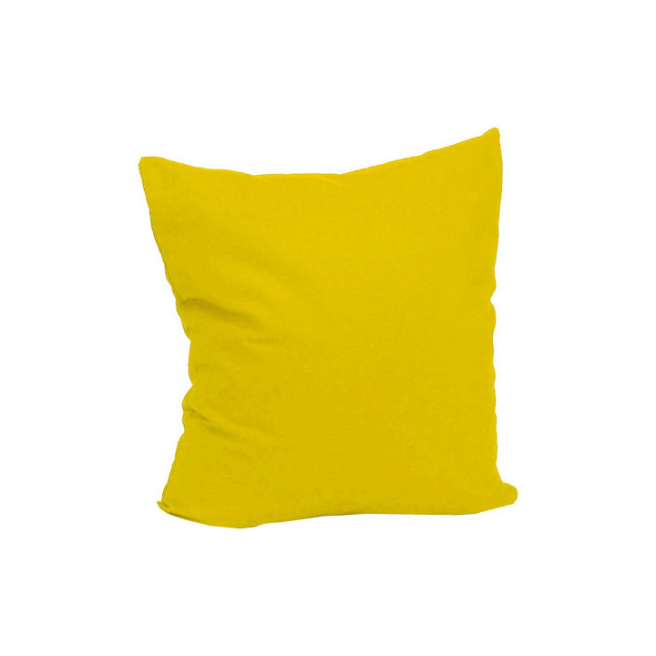 Frottee-Stretch  40 x 40 cm Kissenbezug Lemon