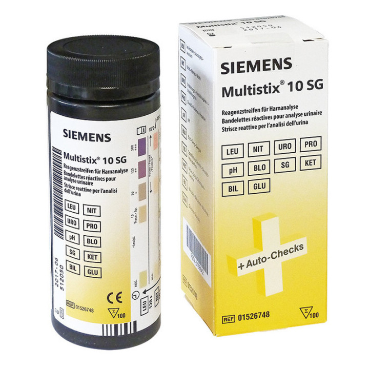 Multistix®  10 SG Urinteststreifen für 10 Testpparameter