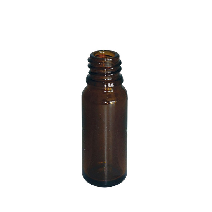 10ml Tropfflaschen aus Braunglas DIN 18 Gewinde
