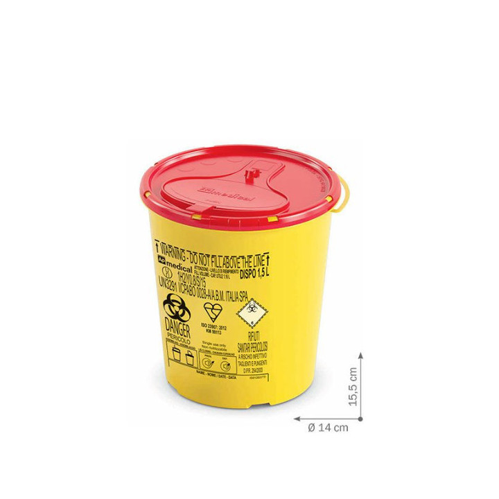 DISPO Kanüleneimer 1500ml