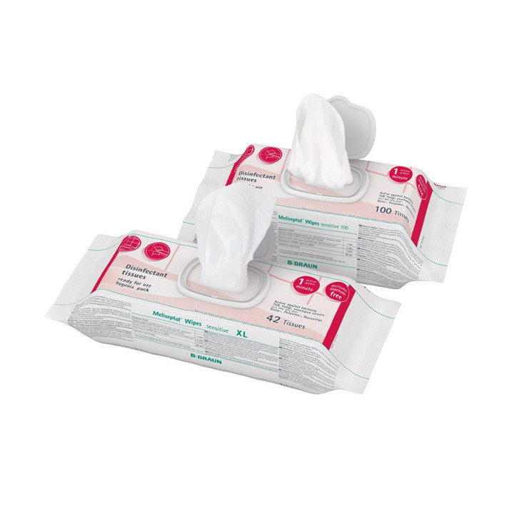 B.Braun Meliseptol® Wipes sensitive in Flowpack