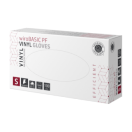 Care&Serve® wiroBASIC Vinylhandschuhe puderfrei Small
