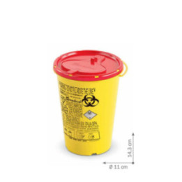 DISPO Kanüleneimer 700 ml