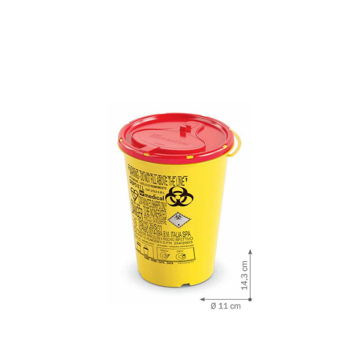 DISPO Kanüleneimer 700 ml