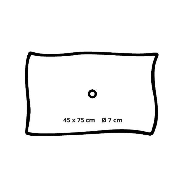 Hartmann Foliodrape® Protect Lochtücher 45 x 75 cm Maße