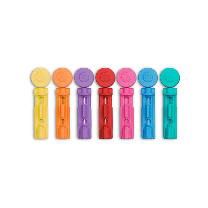 Microlet® Blutlanzetten 200 Stück bunt