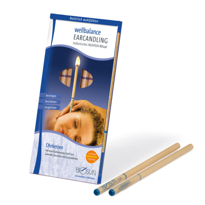 BIOSUN® Ohrkerzen - wellbalance - 5 Paar