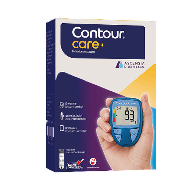 Ascensia Contour® Care Set Blutzuckermessgerät mg/dl