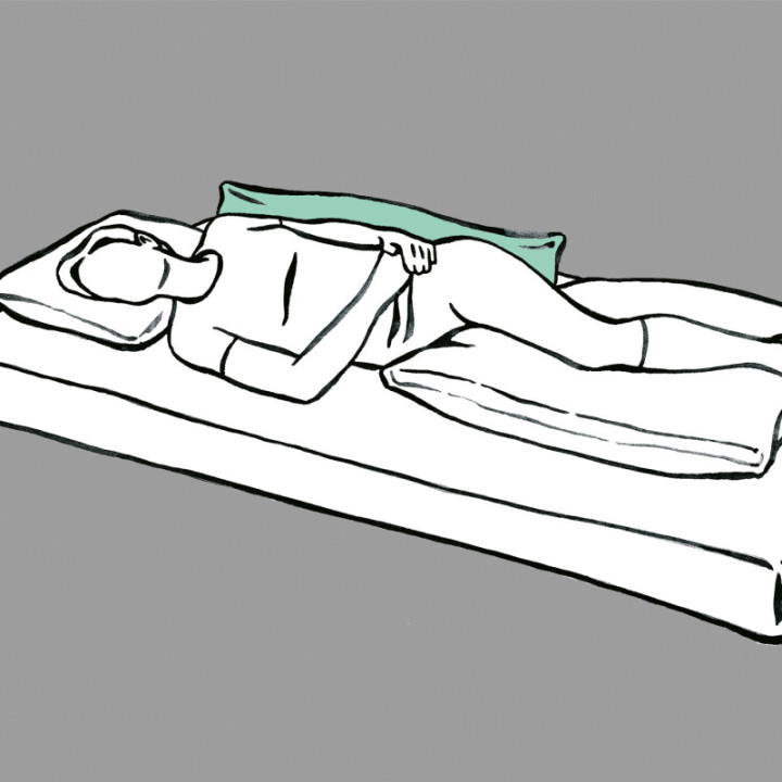Lück Rhombo-fill® Universalkissen Position 3