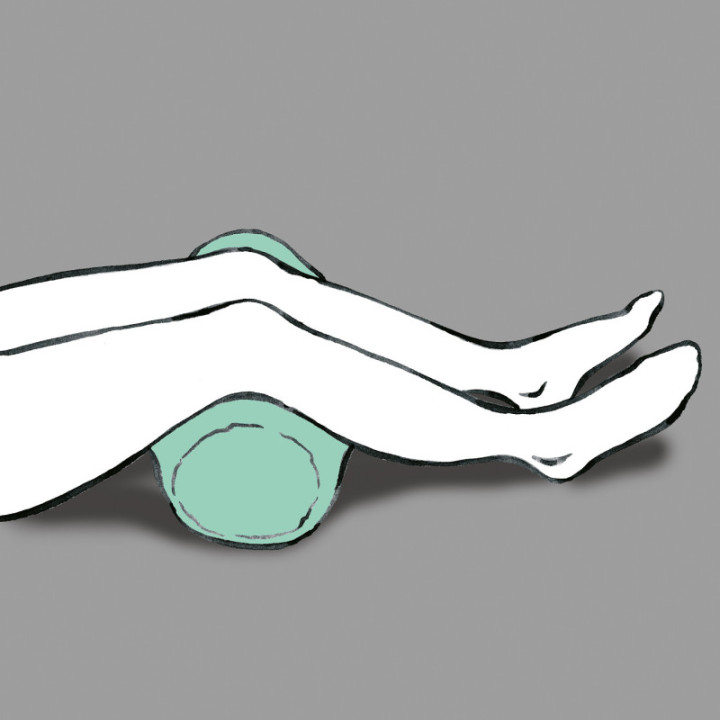 Lück Rhombo-med® runde Rolle Position1