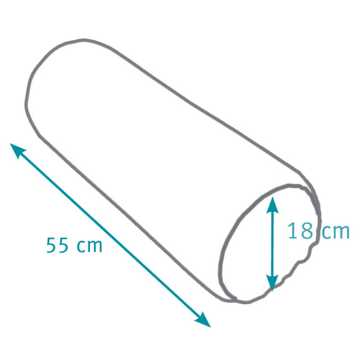 Lück Rhombo-med® runde Rolle Maße