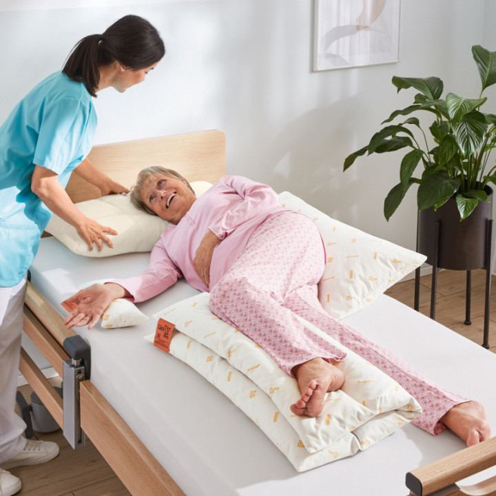 Lück Rhombo-medical® Bobath-Kissenset Anwendung 2