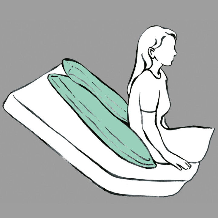 Lück Rhombo-medical® Atemunterstützende-Set Position1