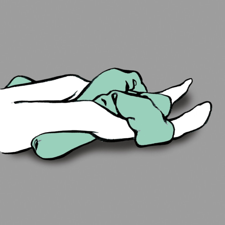 Lück Rhombo-medical® Sensorollen-Set Position 3