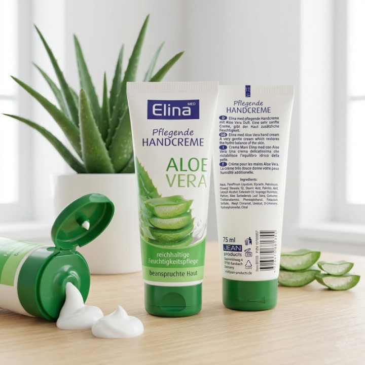 Elina Med Aloe Vera Handcreme 75 ml Übersicht