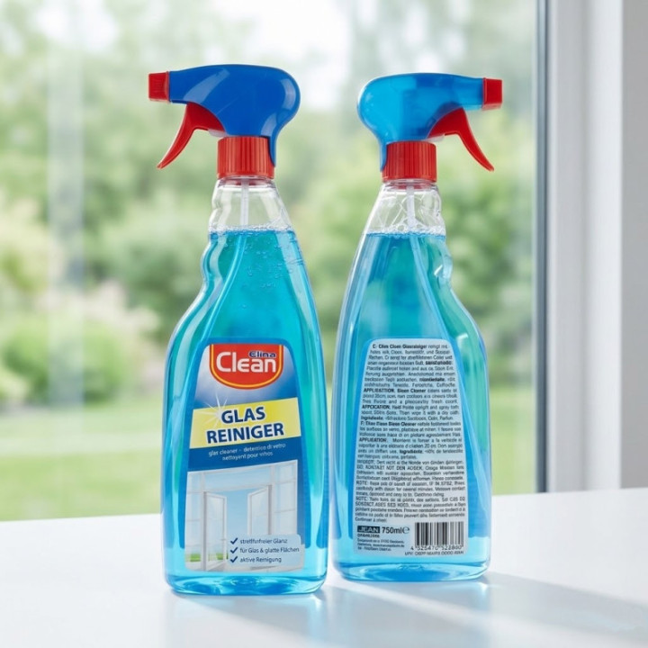 Elina Clean Glasreiniger 750 ml Anwendung