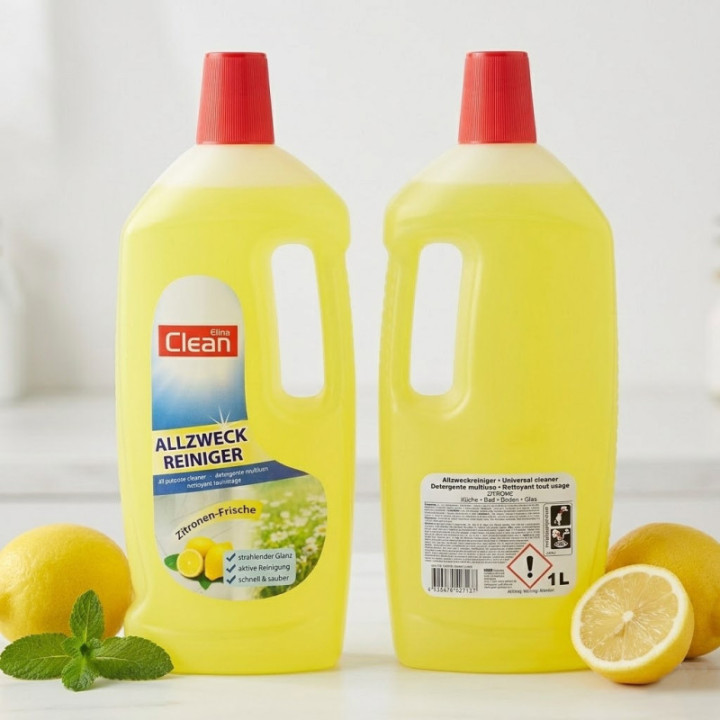 Elina Clean Allzweckreiniger Zitruskraft 1000 ml Uebersicht