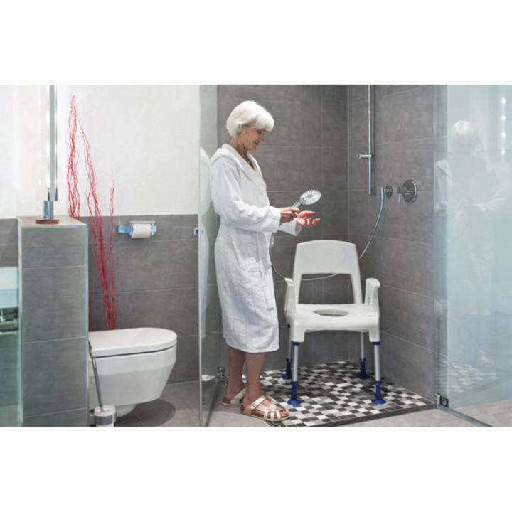 Aquatec Pico3in1 als Duschstuhl