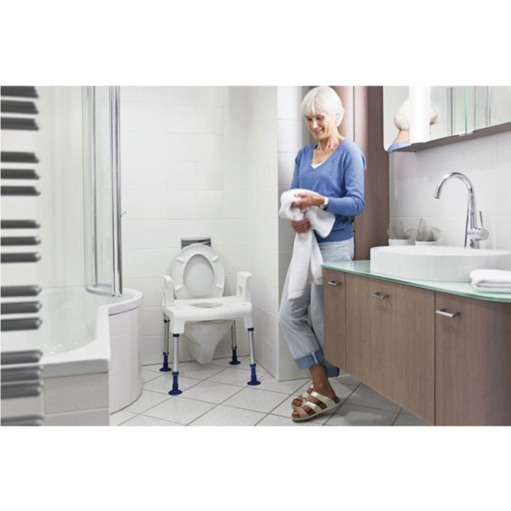 Aquatec Pico3in1 als Toilettenstuhl