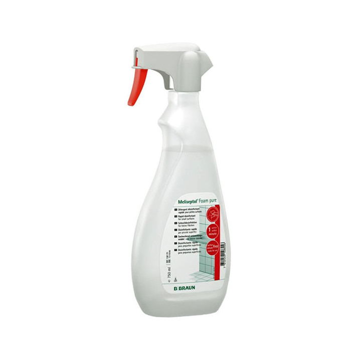 Braun Meliseptol Foam pure Desinfektionsschaum für die Fläche 750 ml