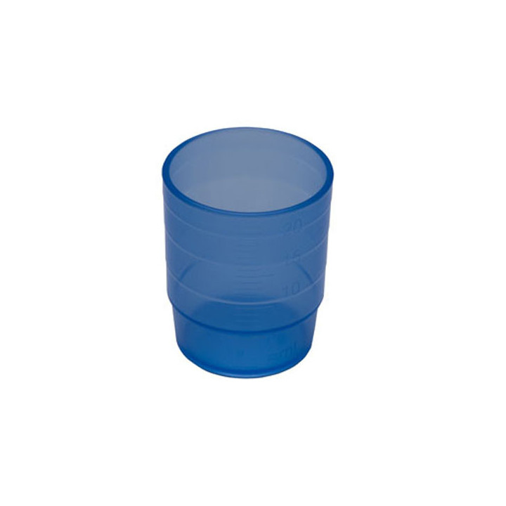 melipul® Mehrwegbecher 25 ml Farbe Blau
