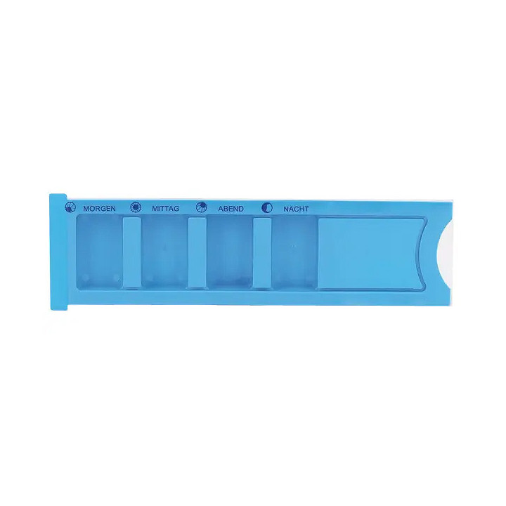 WMC® Medikamenten Tagesdispenser Blau