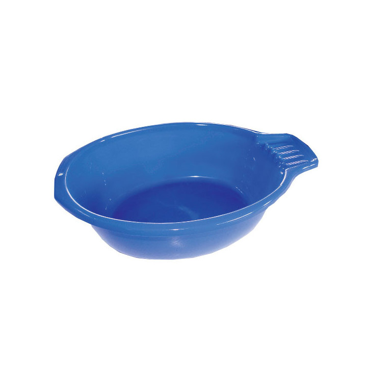 Waschschüssel aus Kunststoff in Blau