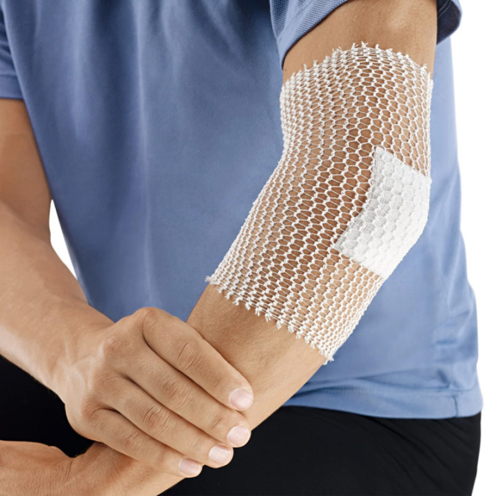 Hartmann Stülpa® Fix Netzschlauchverband Anwendung