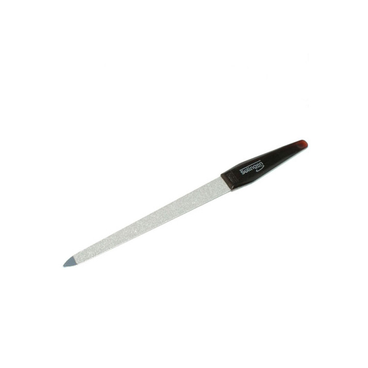 Saphir Nagelfeile 17 cm aus Kunststoff.