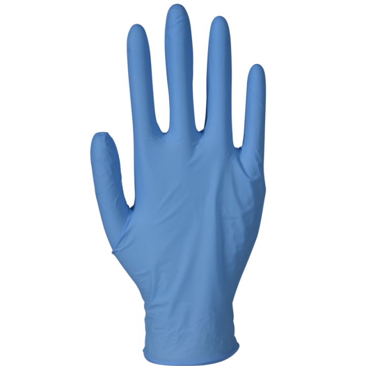Abena® Nitril-Handschuhe Classic puderfrei Blau Detail