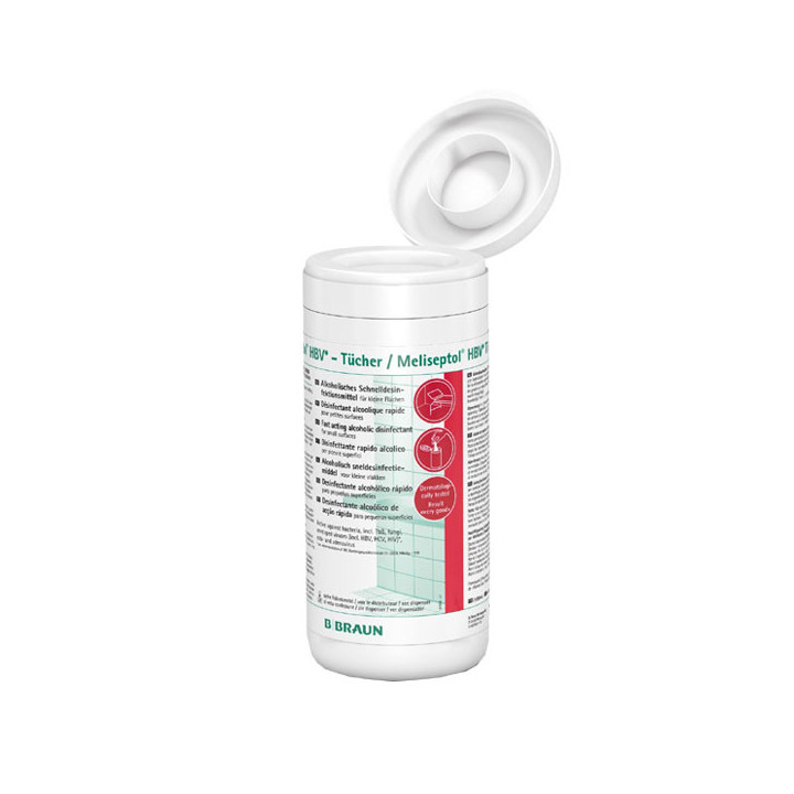 Braun Meliseptol® HBV Desinfektionstücher Spenderdose