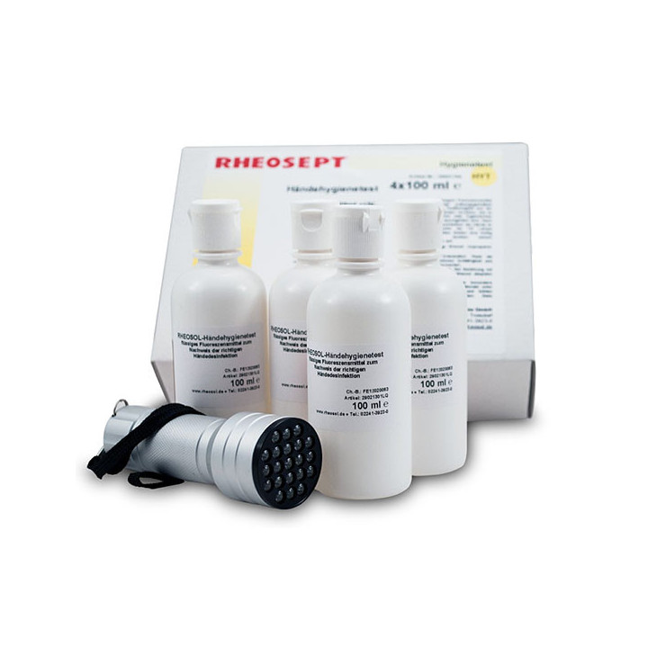 Rheosept Händehygienetest