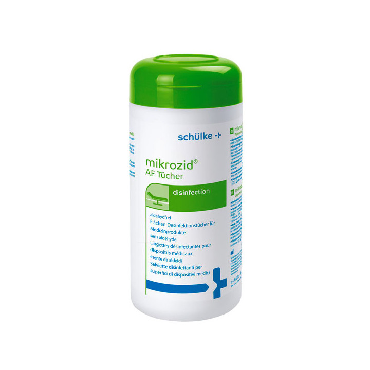 Schuelke Mikrozid® AF Wipes Desinfektionstücher Spenderdose