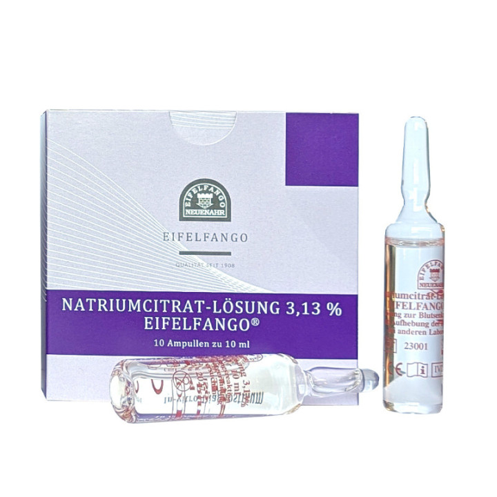 Eifelfango® Natriumcitrat-Lösung 3,13 % 10 ml Ampulle